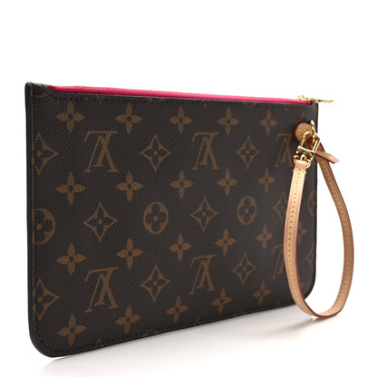 Louis Vuitton Monogram Neverfull MM GM Pochette Pivoine 3 of 6