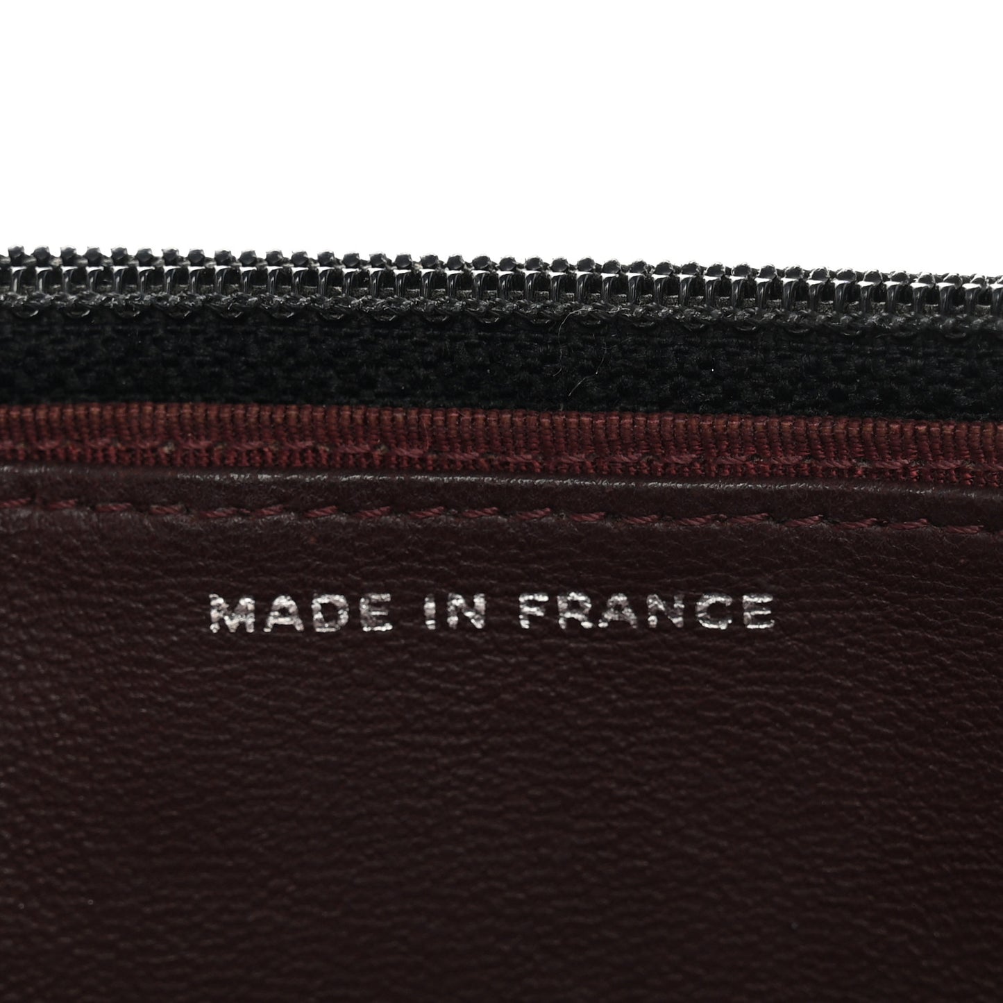 Lambskin Quilted Wallet On Chain WOC Black