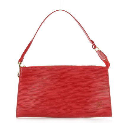 Louis Vuitton Epi Pochette Accessories 24 Rouge 1 of 7