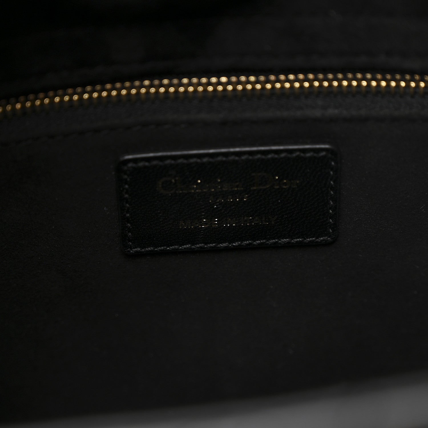 Christian Dior Lambskin Cannage Large Lady Dior Black 6 of 11