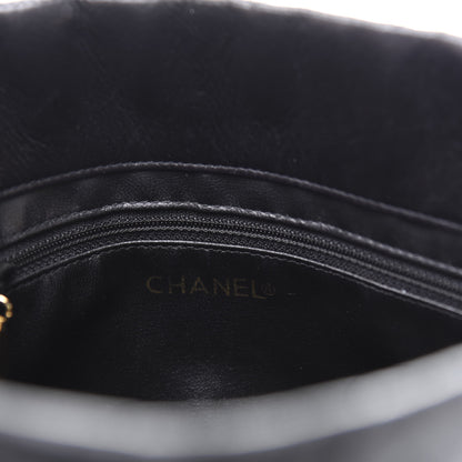 Chanel Calfskin Quilted Large Shoulder Bag Black 8 of 12