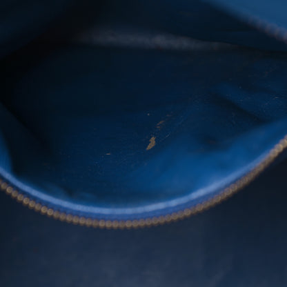 Celine Smooth Calfskin Mini Luggage Royal Blue 13 of 26