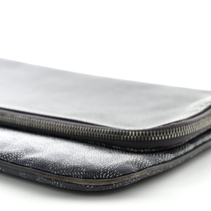 Goyard Goyardine Sainte Marie Soft Clutch Grey 10 of 13