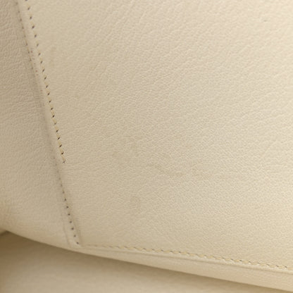 Hermes Taurillon Clemence Birkin 35 White 19 of 21