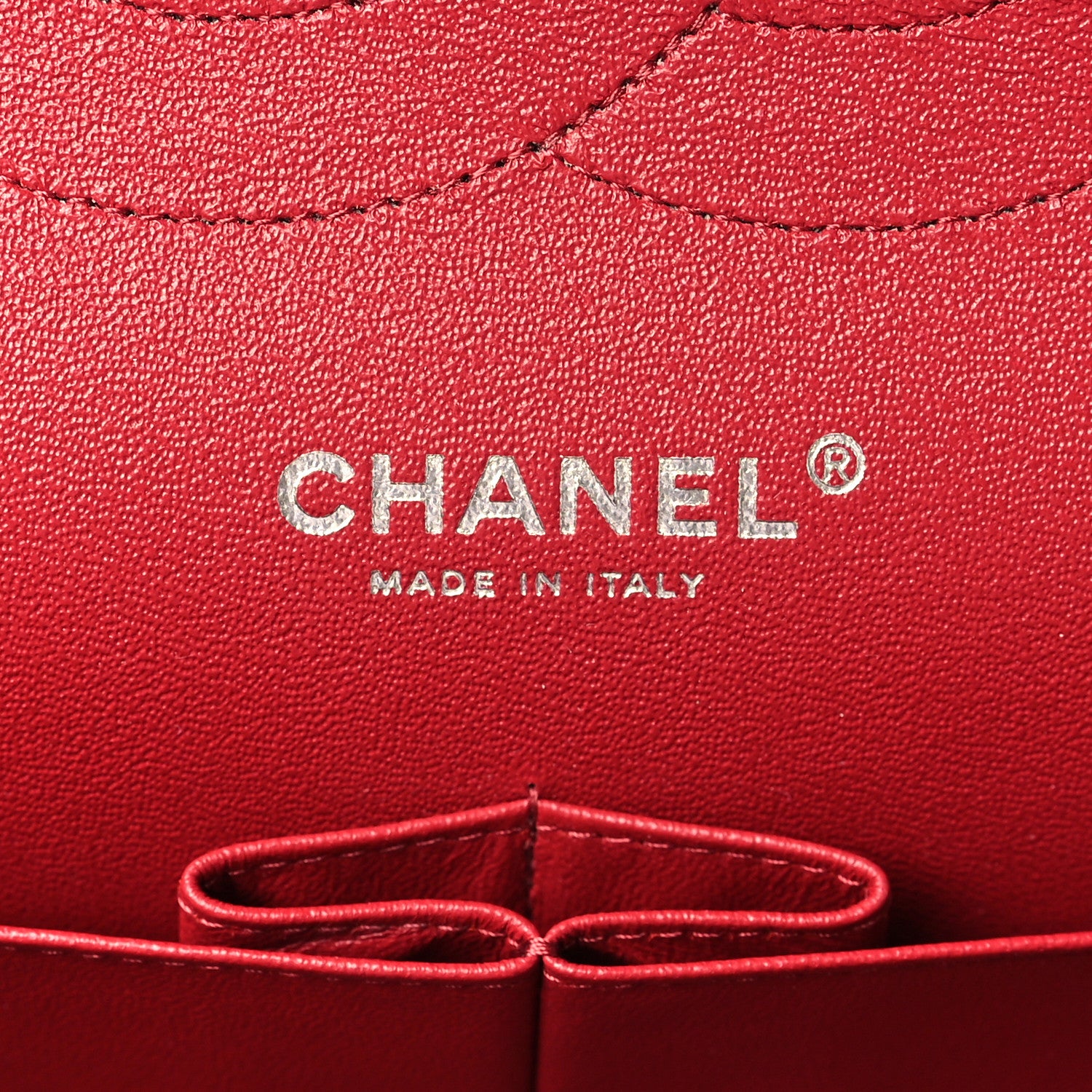 Chanel Patent Quilted Jumbo Double Flap Red 6 of 9
