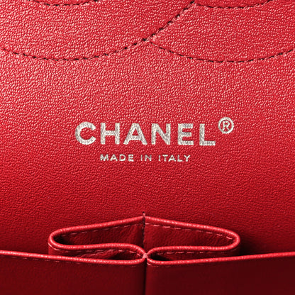 Chanel Patent Quilted Jumbo Double Flap Red 6 of 9