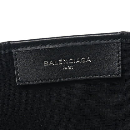 Balenciaga Canvas Striped M NavyCabas Black White 6 of 9