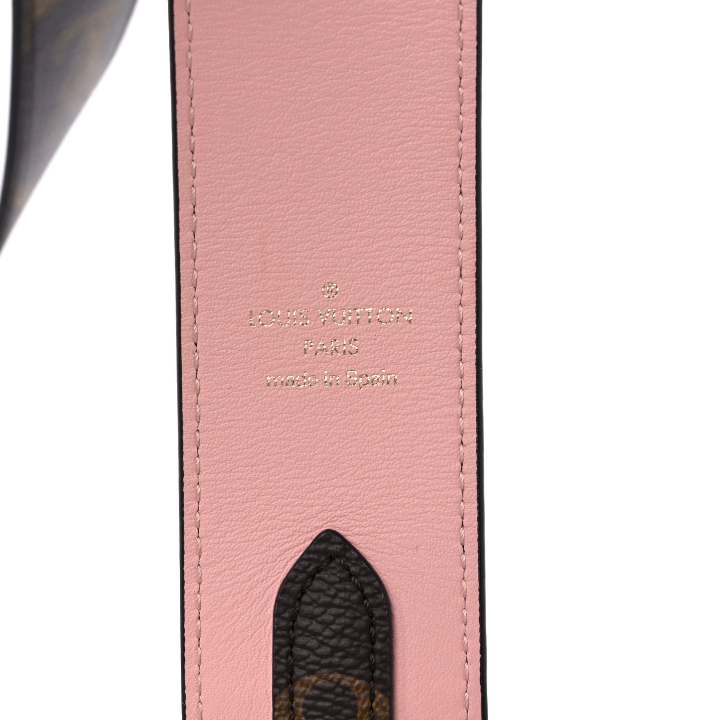Monogram Bandouliere Shoulder Strap Rose Poudre