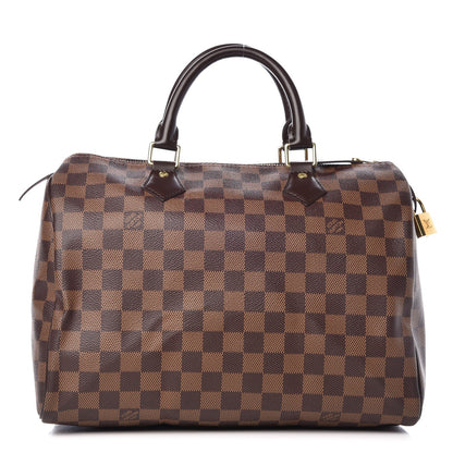 Louis Vuitton Damier Ebene Speedy 30 1 of 9