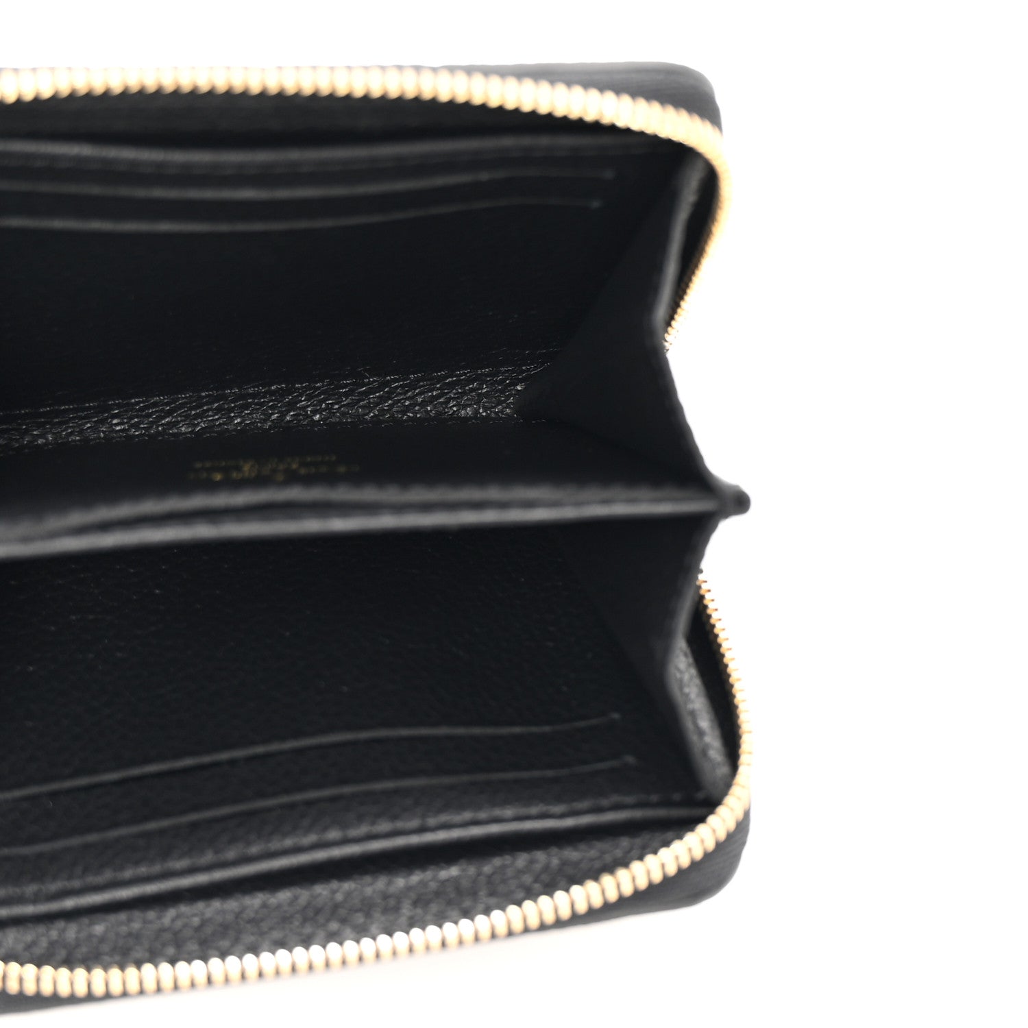 Louis Vuitton Empreinte Zippy Coin Purse Black 5 of 6