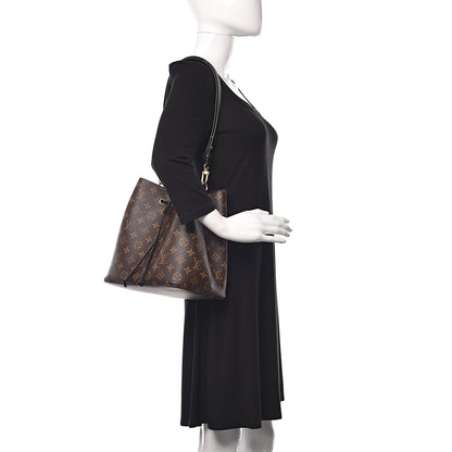 Louis Vuitton Monogram Neonoe MM Black 2 of 10