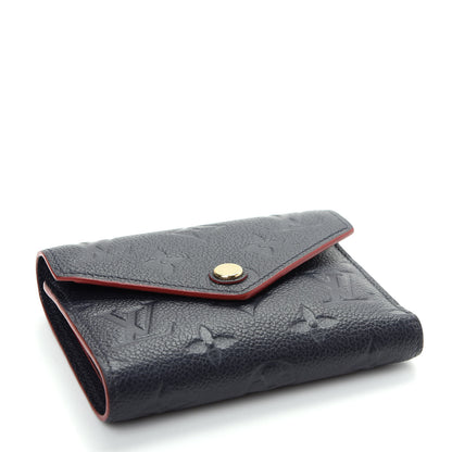 Louis Vuitton Empreinte Victorine Wallet Marine Rouge 4 of 9