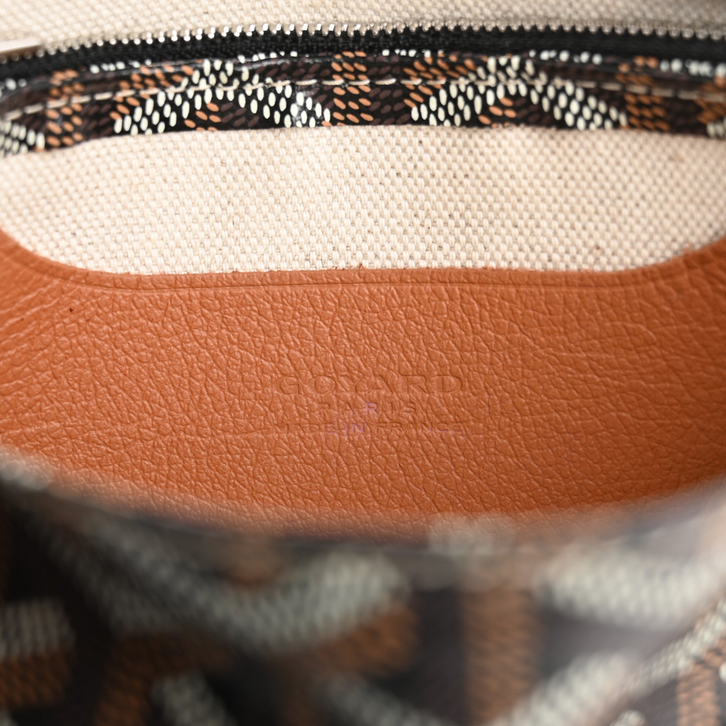Goyardine Plumet Wallet Clutch Black Gold