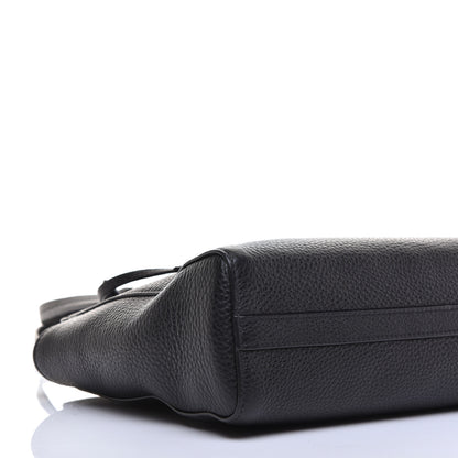 Prada Vitello Daino Shopping Tote Black 7 of 8