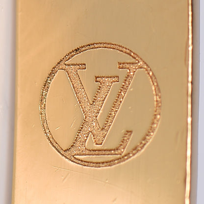 Louis Vuitton Nanogram Hoop Earrings Gold 5 of 7