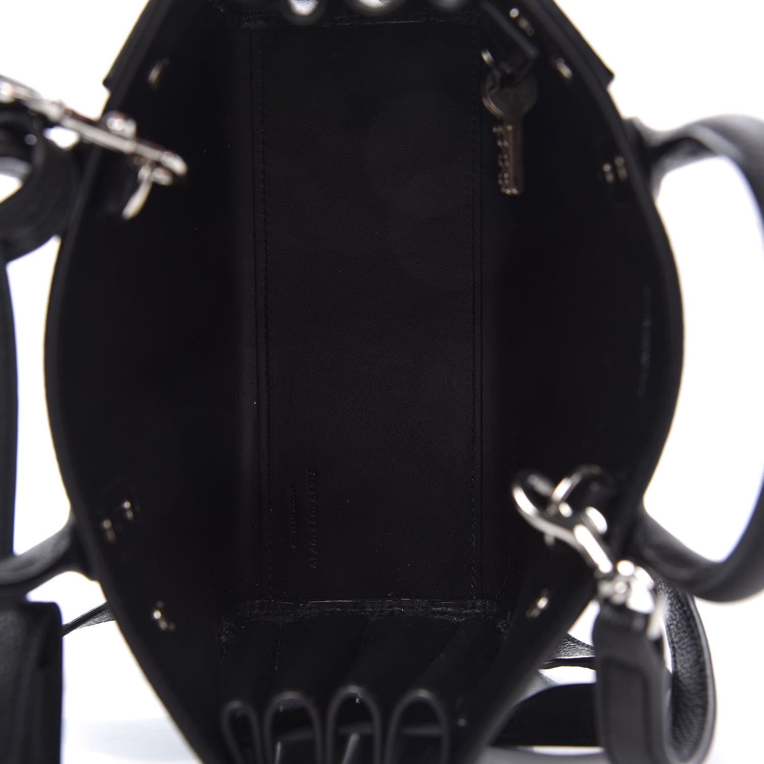 Saint Laurent Grained Calfskin Nano Sac De Jour Black 5 of 10
