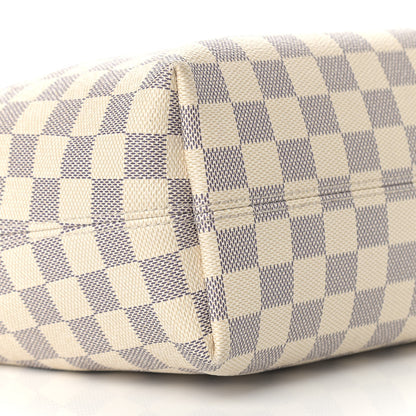Louis Vuitton Damier Azur Graceful PM Rose Ballerine 9 of 11