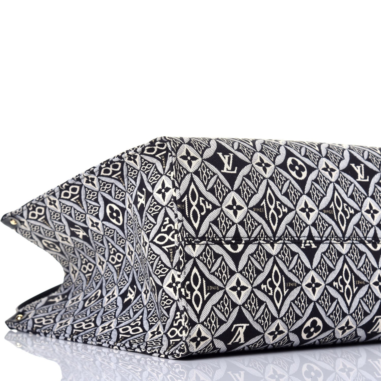 Louis Vuitton Jacquard Since 1854 Onthego GM Grey 8 of 10