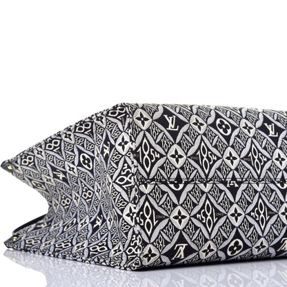 Louis Vuitton Jacquard Since 1854 Onthego GM Grey 8 of 10