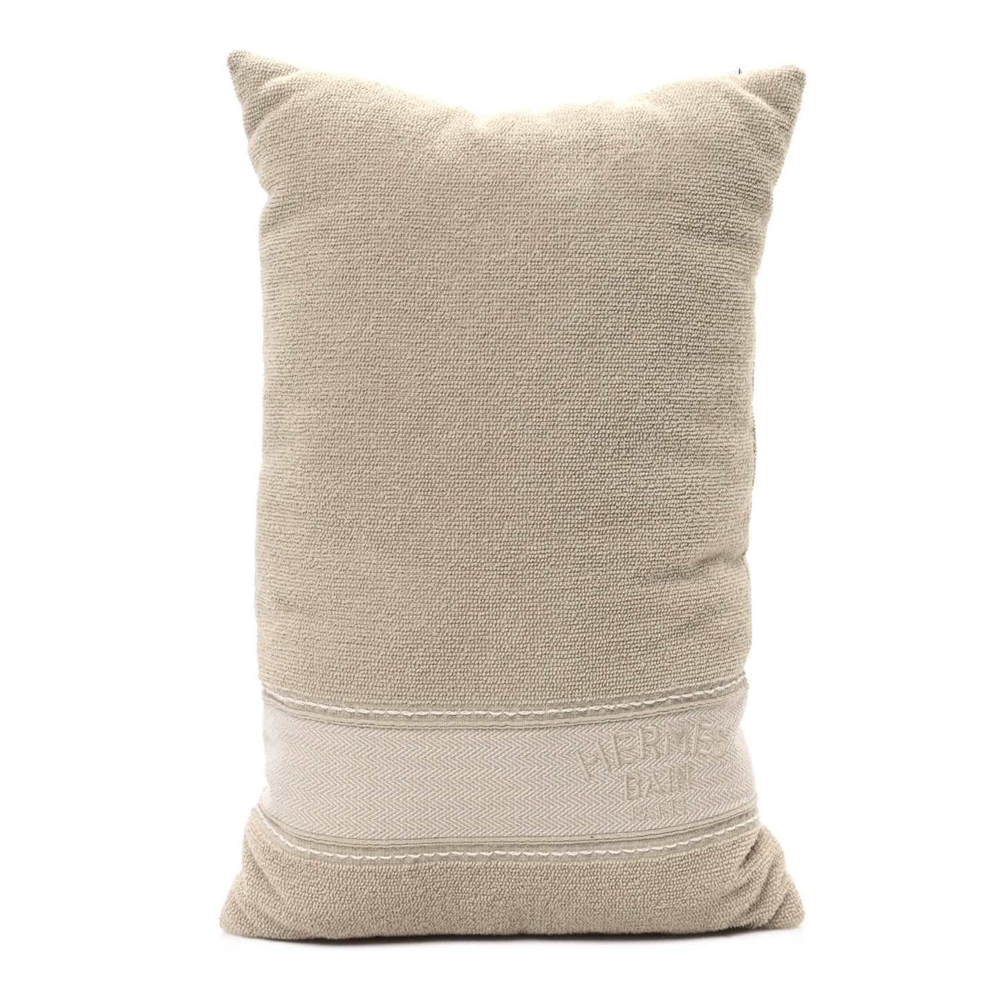 Cotton Terry Cloth Yachting Uni Beach Pillow Sable