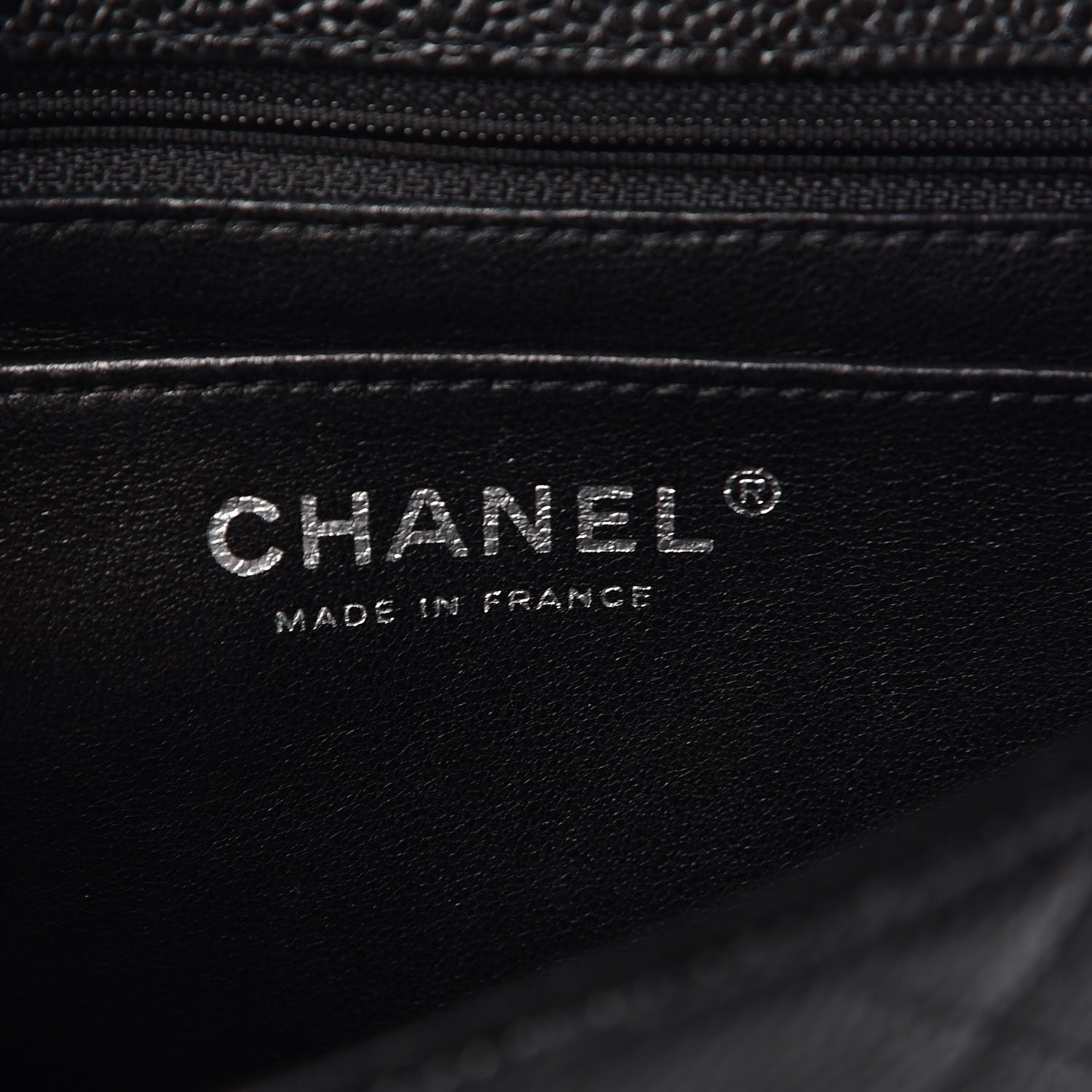 Chanel Caviar Quilted Mini Square Flap Black 6 of 12