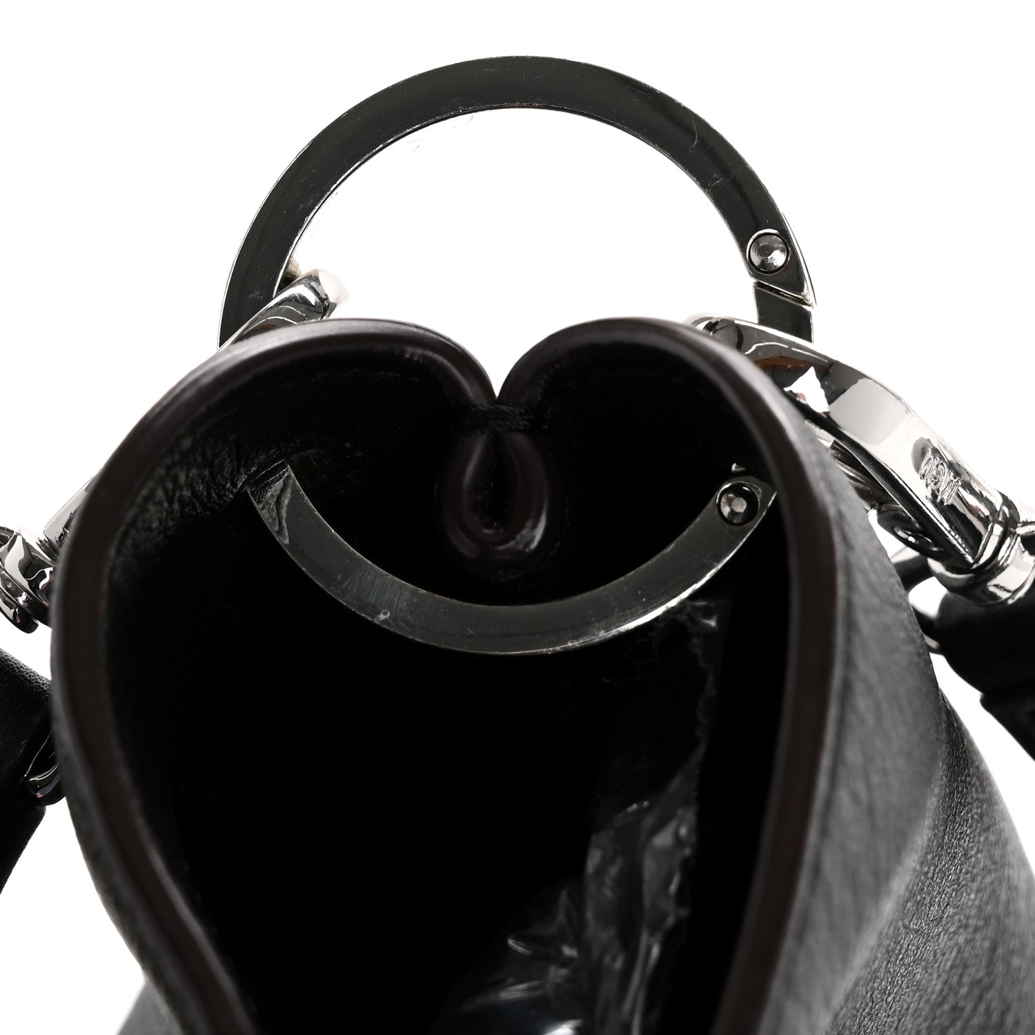 MCM Calfskin Ottomar Monogram Klara Medium Hobo Black 13 of 13