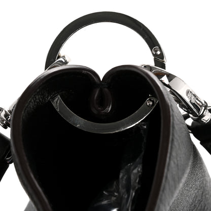 MCM Calfskin Ottomar Monogram Klara Medium Hobo Black 13 of 13