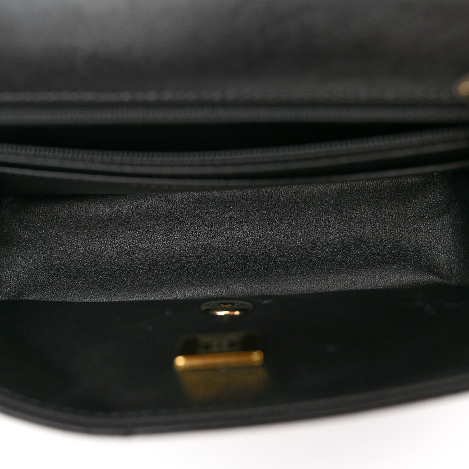 Chanel Lambskin Quilted Mini Rectangular Flap Black 5 of 11