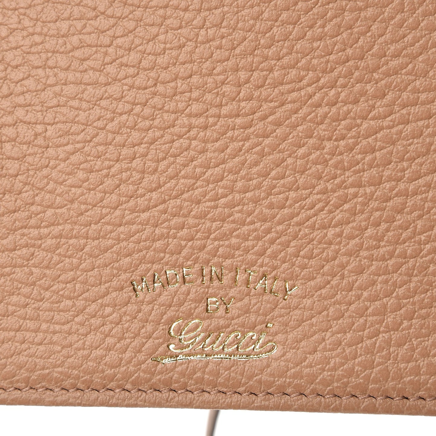 Dollar Calfskin Mini Swing Wallet Bag Camelia Mineral Blue