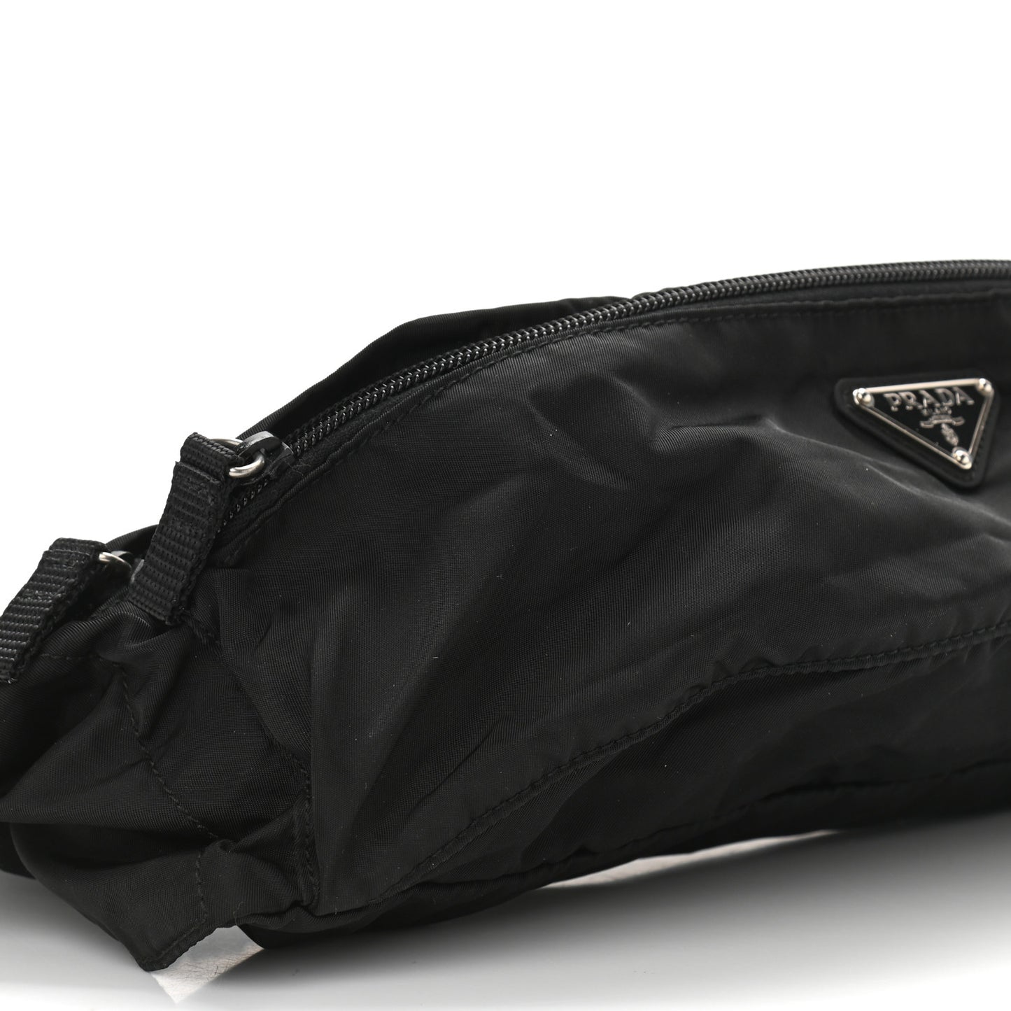 Tessuto Nylon Montagna Belt Bag Black