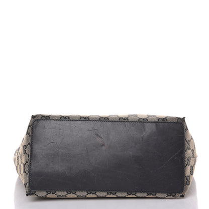 Gucci Monogram Large Bucket Tote Black 5 of 16