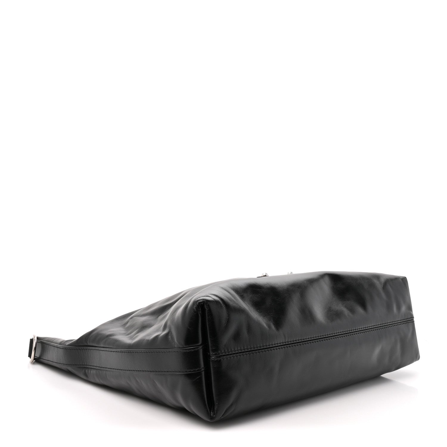 Louis Vuitton LV Night Calfskin Vagabond Hobo Black 4 of 9