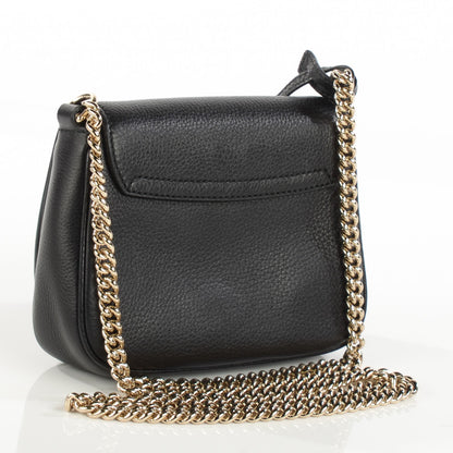Gucci Pebbled Calfskin Small Soho Flap Crossbody Black 3 of 7