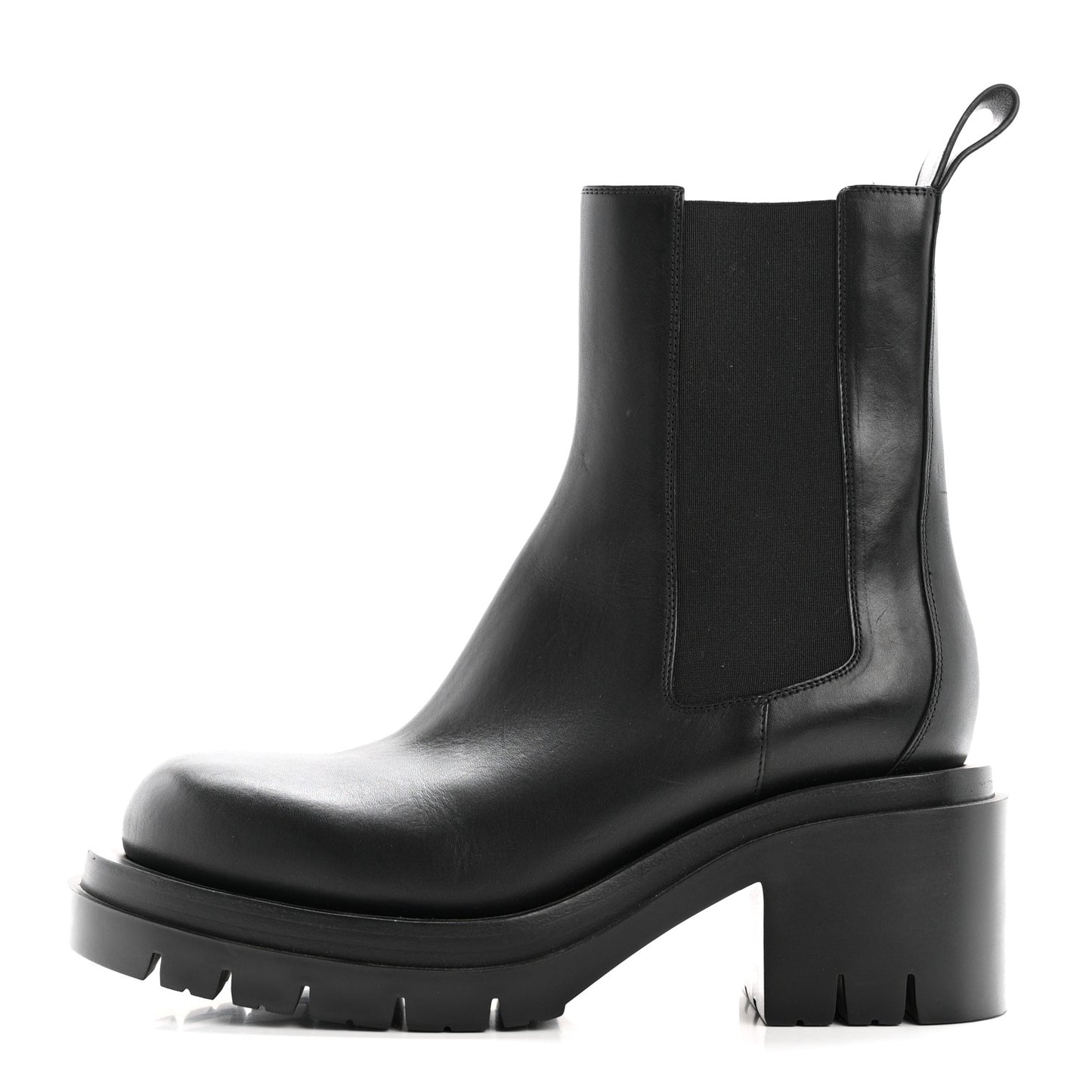 Calfskin The Lug Chelsea 30/70mm Ankle Boots 40 Black