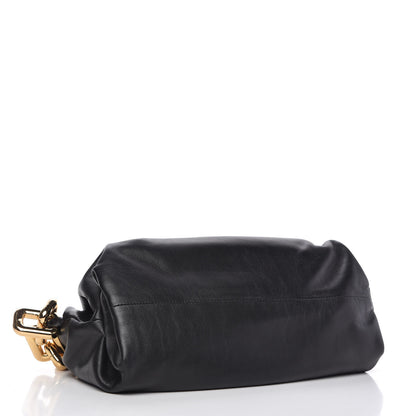 Bottega Veneta Calfskin The Pouch Chain Black 4 of 9