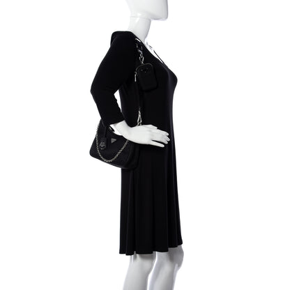 Prada Nylon Re-Edition 2005 Shoulder Bag Black 2 of 9