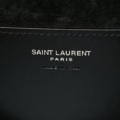 Saint Laurent Calfskin Monogram Take Away Box Black 6 of 9