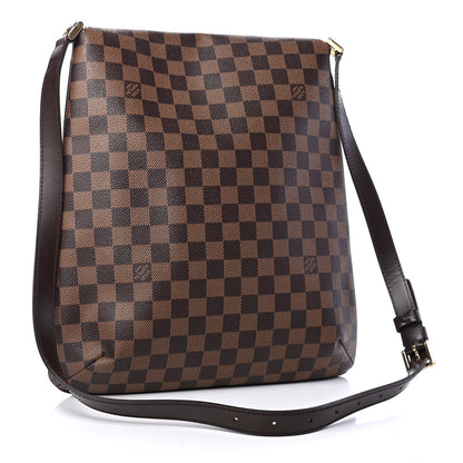 Louis Vuitton Damier Ebene Musette GM 3 of 9