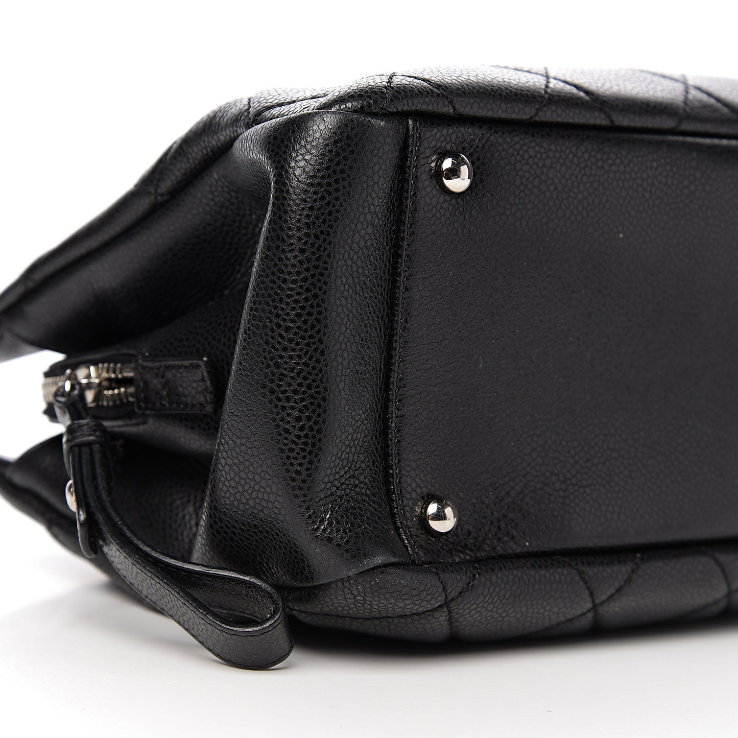 Caviar Quilted CC Timeless Tote Black