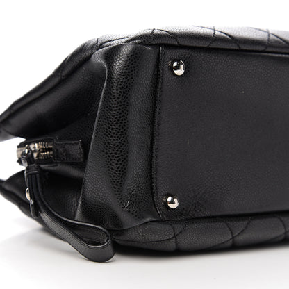 Chanel Caviar Quilted CC Timeless Tote Black 10 of 12
