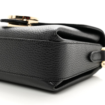 Gucci Dollar Calfskin Interlocking G Crossbody Bag Black 10 of 10