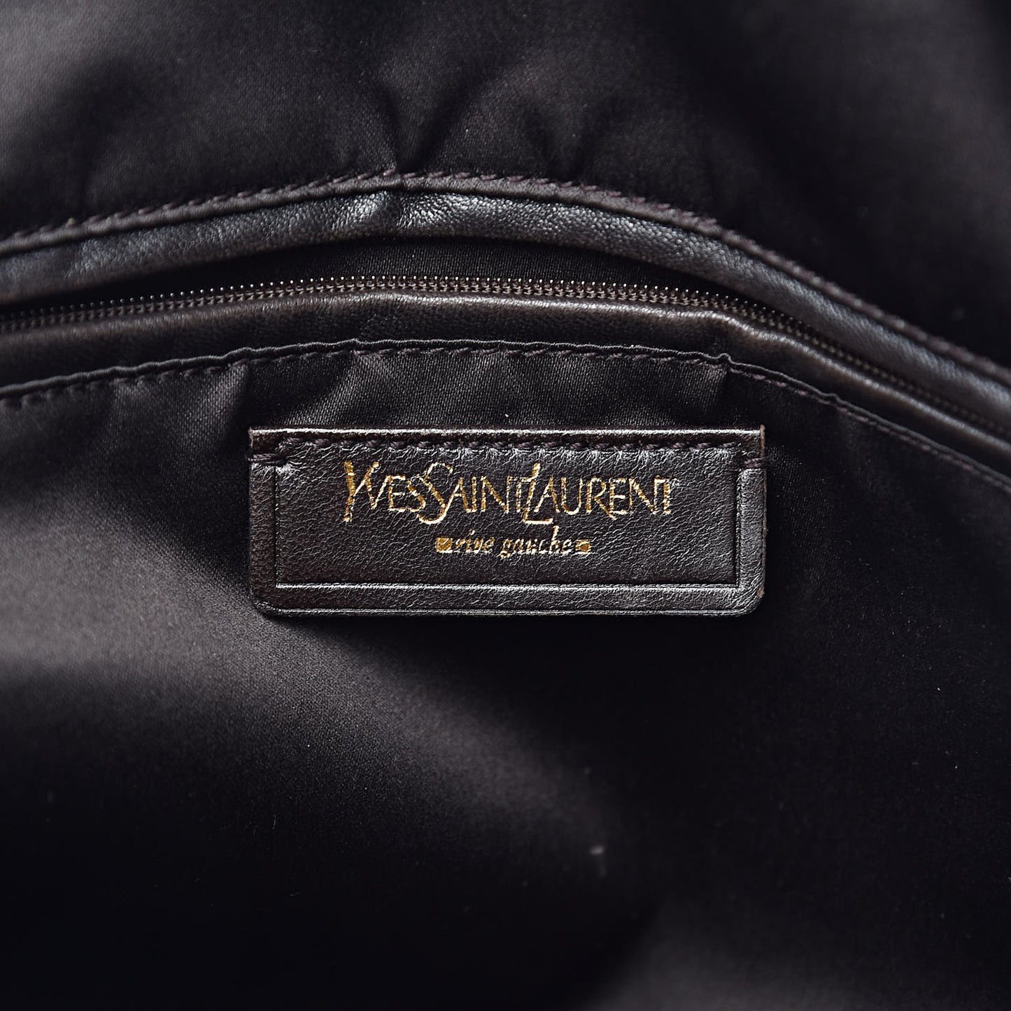 Calfskin Oversized Muse Black Cherry