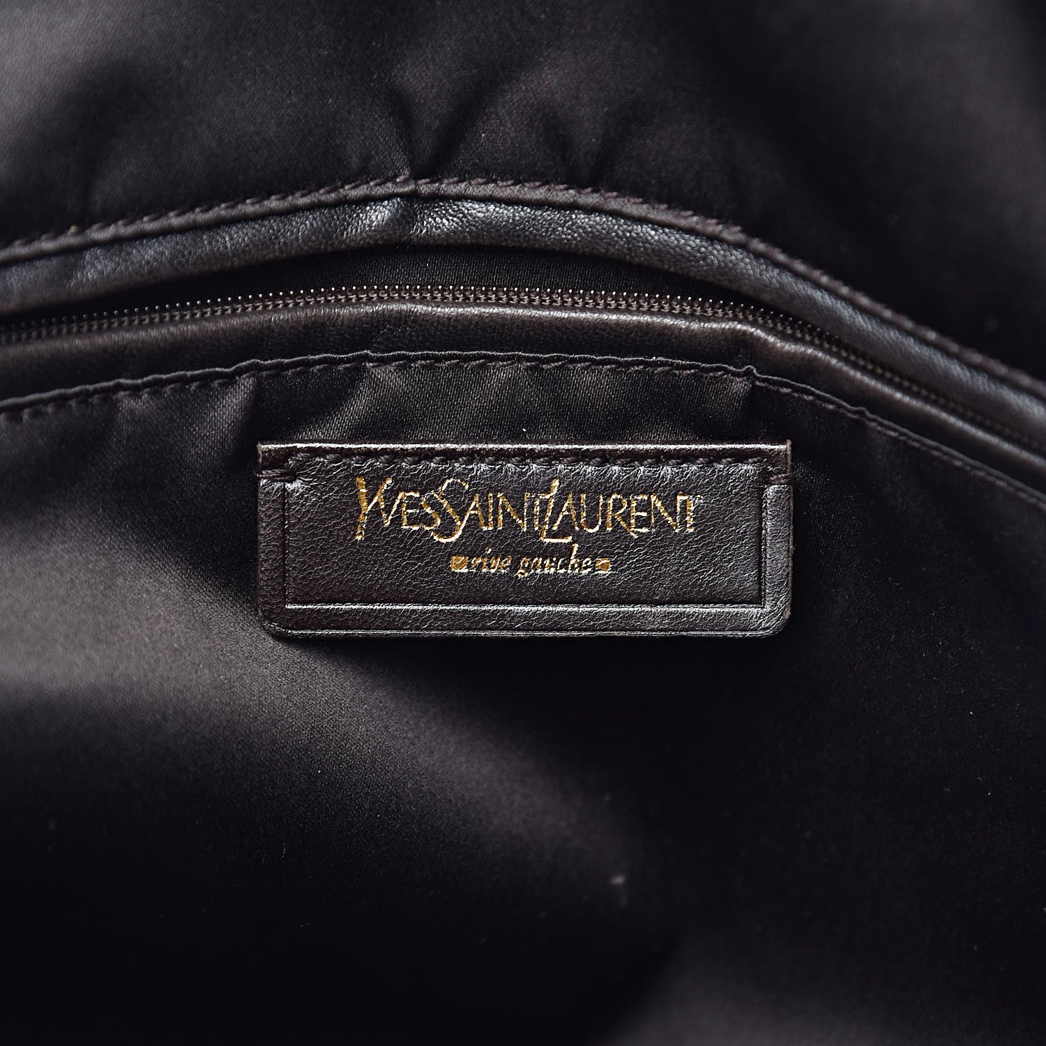 Saint Laurent Calfskin Oversized Muse Black Cherry 6 of 18