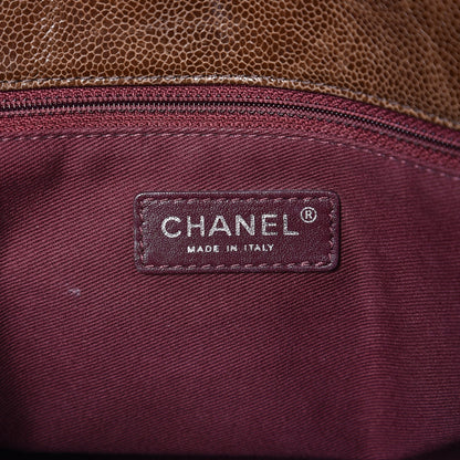 Chanel Crumpled Grained Calfskin Jumbo CC Crave Flap Beige 7 of 12