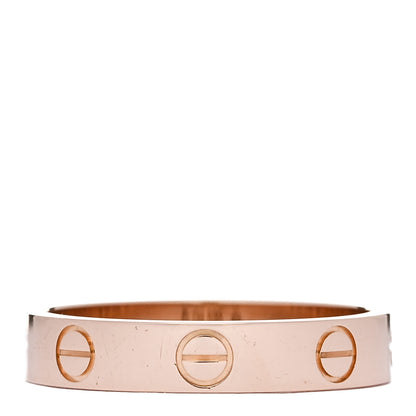 Cartier 18K Pink Gold 3.5mm LOVE Wedding Band Ring 52 6 3 of 4