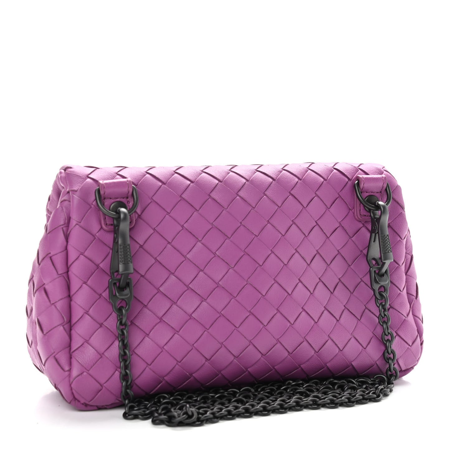 Nappa Intrecciato Mini Messenger Bag Peony