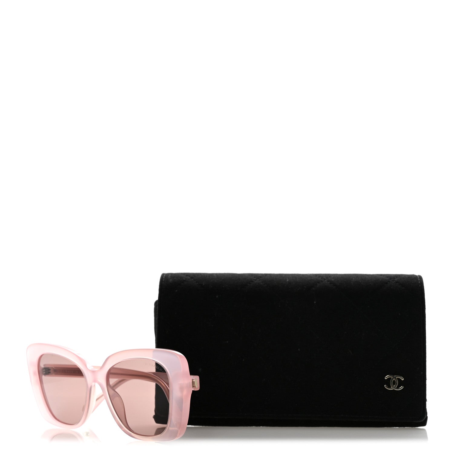 Chanel Acetate Rectangle Sunglasses 5504-A Light Pink 1918921