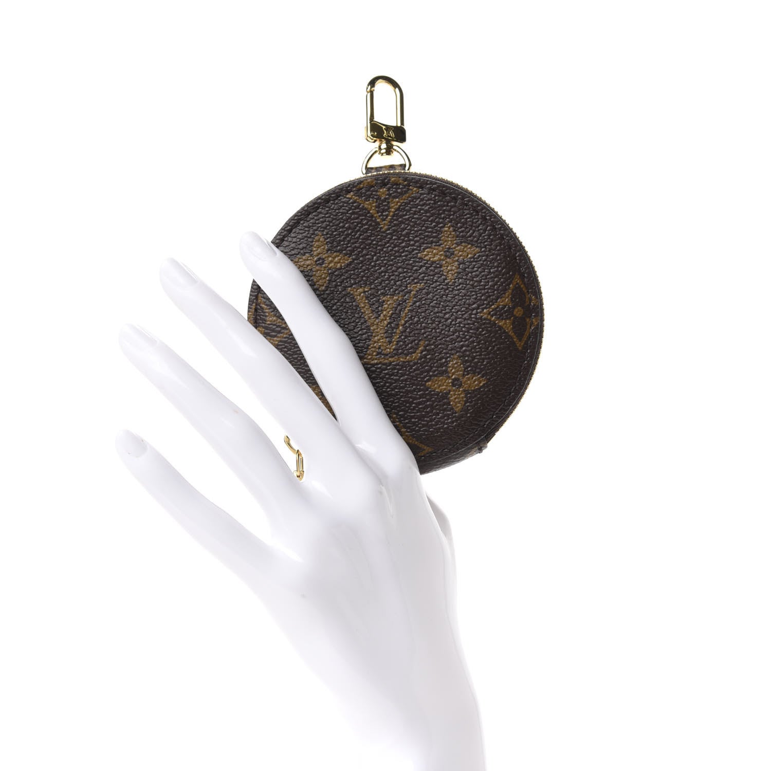 Louis Vuitton Monogram Multi Pochette Accessories Round Coin Purse 2 of 5