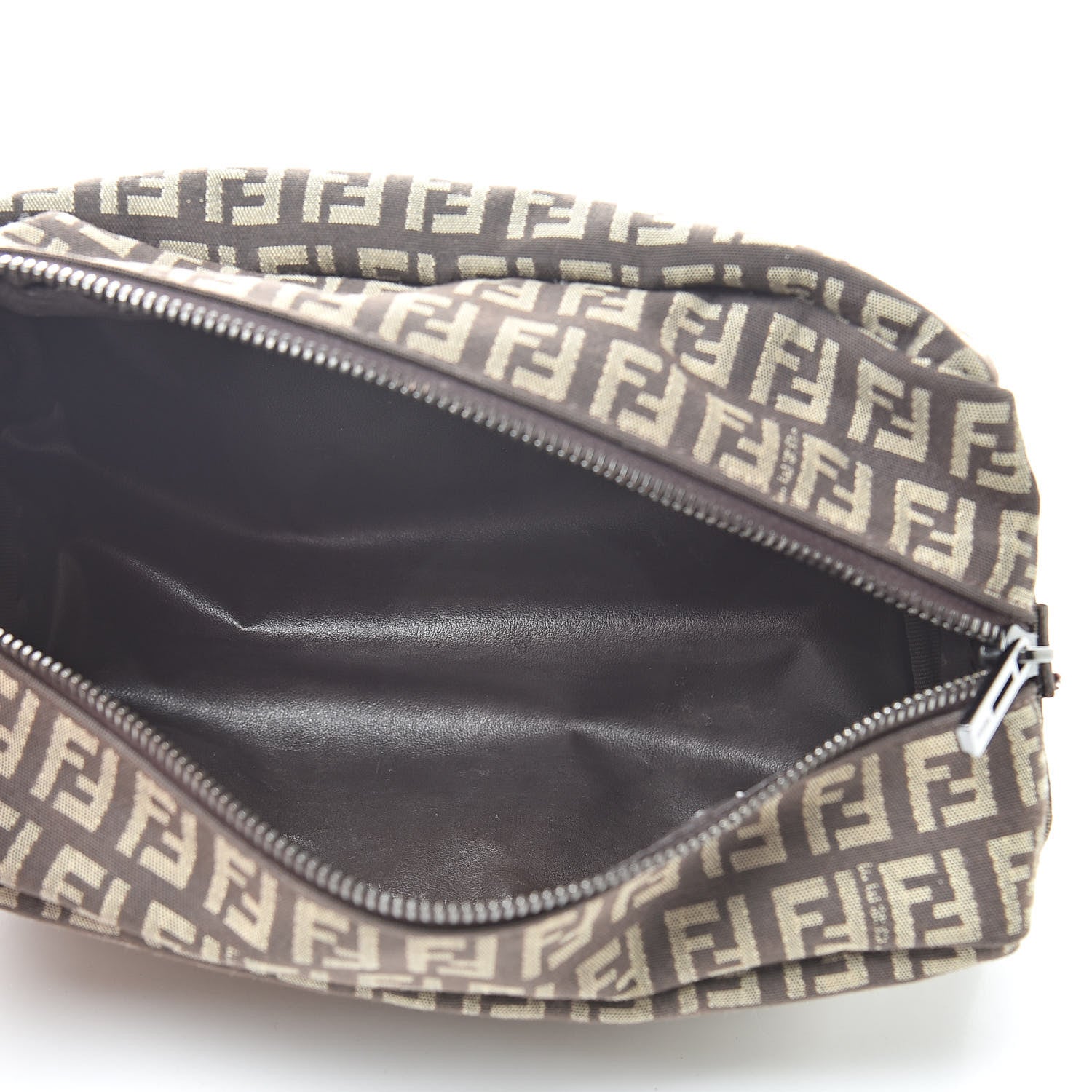 Fendi Zucchino Cosmetic Case Tobacco 5 of 14