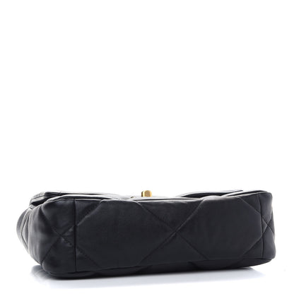 Chanel Lambskin Quilted Medium Chanel 19 Flap Black 4 of 10